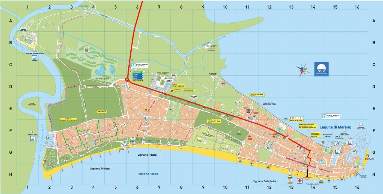 Condominio Belletti Lignano Sabbiadoro Esterno foto